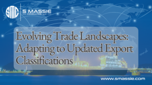 Blog title card - Evolving Trade Landscapes: Adapting to Updated Export Classifications