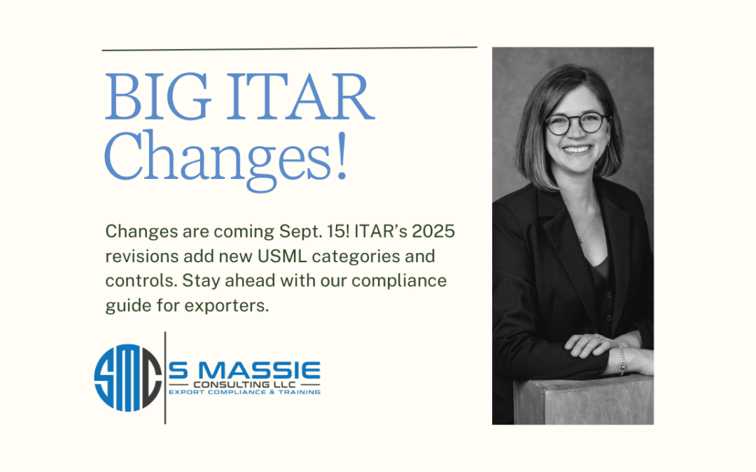 ITAR Targeted Revisions 2025