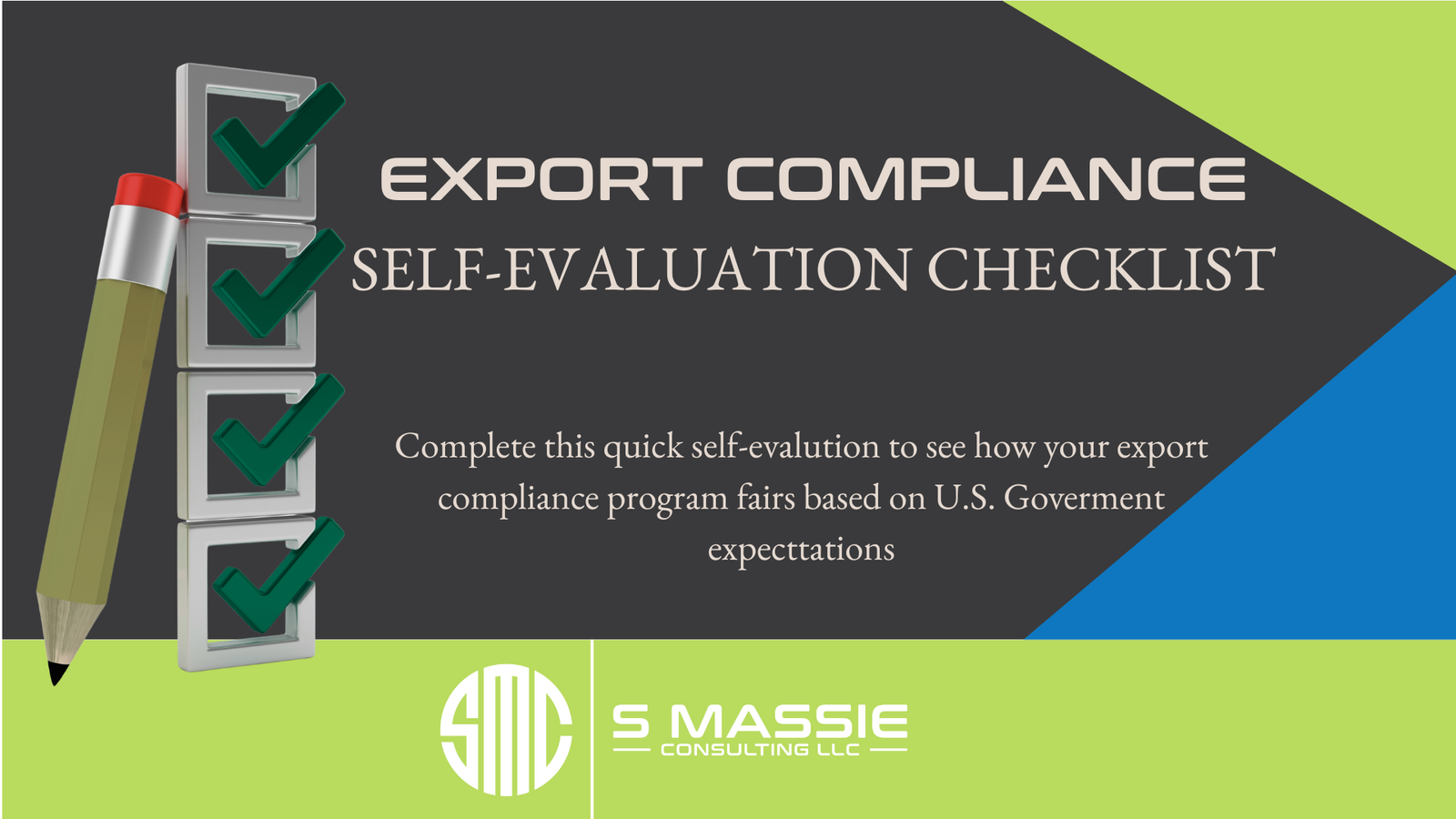 Export Compliance Program Self-Evaluation Checklist Sarah leads a training in a conference room