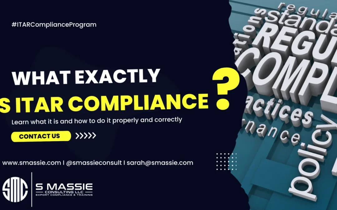 New ITAR Compliance Program Guidelines 2023