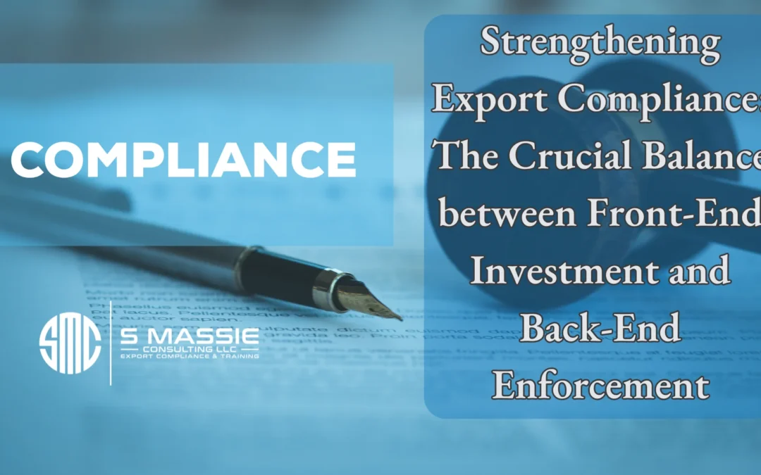 Strengthening Export Compliance